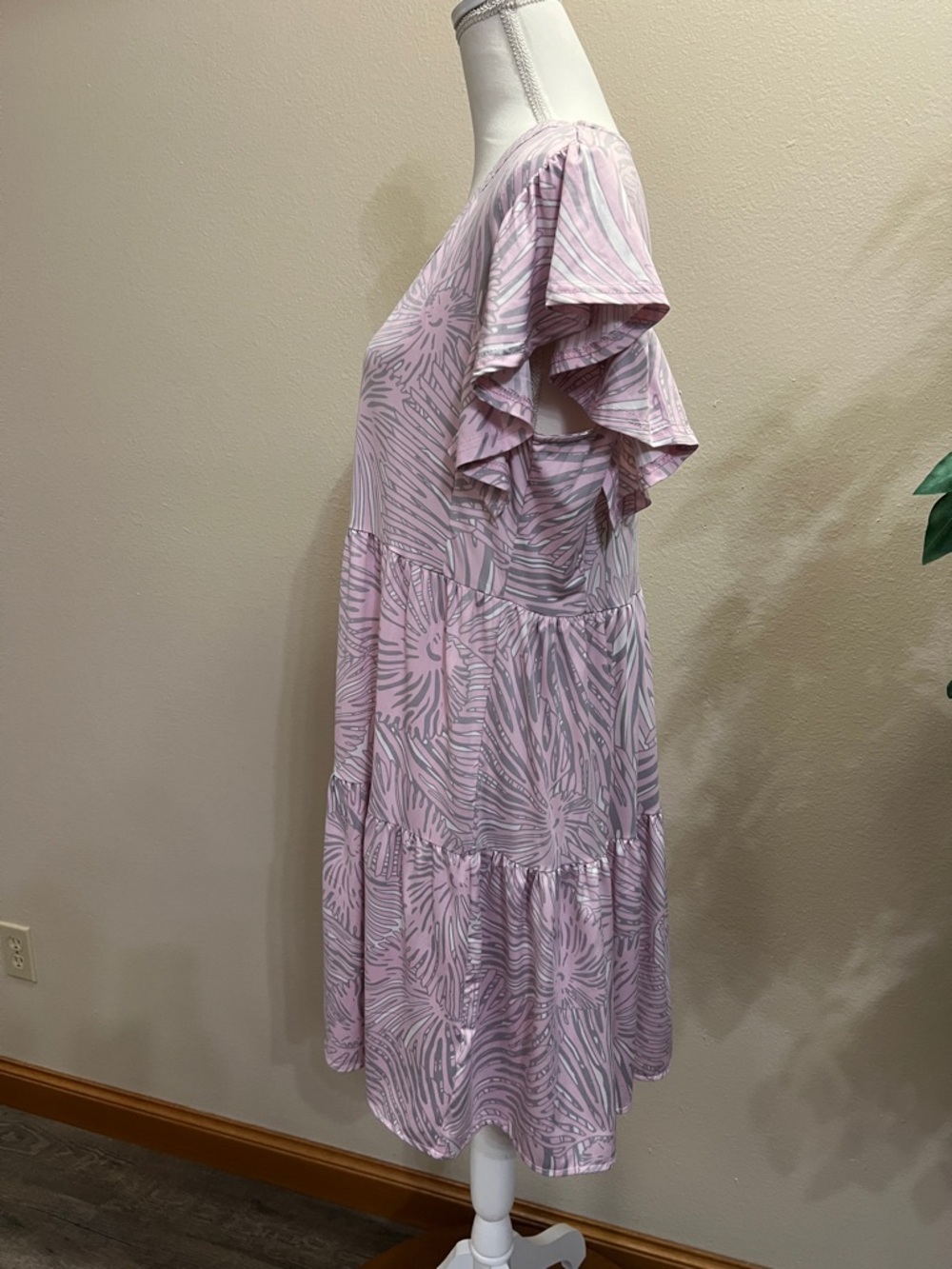 NWT!π La Mer Luxe light pink dress size L - Picture 9 of 16